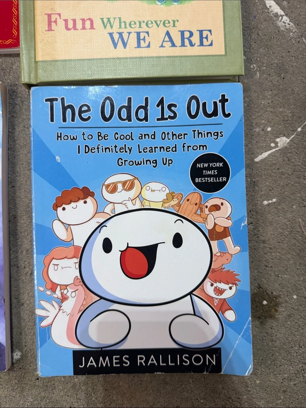 Blue 'The Odd 1s Out' Hardcover Kids Book by